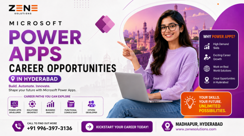 Microsoft Power Apps Career Opportunities in Hyderabad